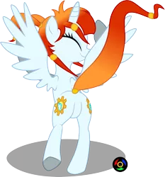 Size: 3256x3498 | Tagged: safe, artist:kyoshyu, derpibooru import, oc, oc:air burst, alicorn, pony, butt, female, high res, image, mare, plot, png, simple background, solo, transparent background