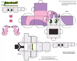 Size: 2979x2354 | Tagged: safe, derpibooru import, edit, editor:thecubeecraftguy5, sweetie belle, robot, unicorn, craft, cubeecraft, image, paper, papercraft, png, sweetie bot