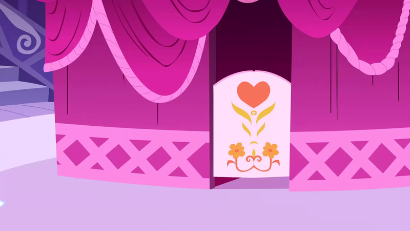 Size: 1280x720 | Tagged: safe, derpibooru import, screencap, hearts and hooves day (episode), background, carousel boutique, image, liminal space, no pony, png, scenic ponyville