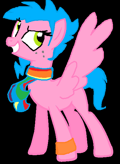 Size: 410x560 | Tagged: safe, artist:captainsnarkyninja, derpibooru import, oc, oc:thunder dash, pegasus, clothes, female, image, pegasus oc, png, scarf, solo, wings