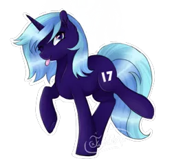 Size: 1953x1847 | Tagged: safe, artist:twinklecometyt, derpibooru import, oc, oc:amethyst shadow, unofficial characters only, pony, unicorn, female, image, mare, one eye closed, png, simple background, solo, tongue out, transparent background, wink