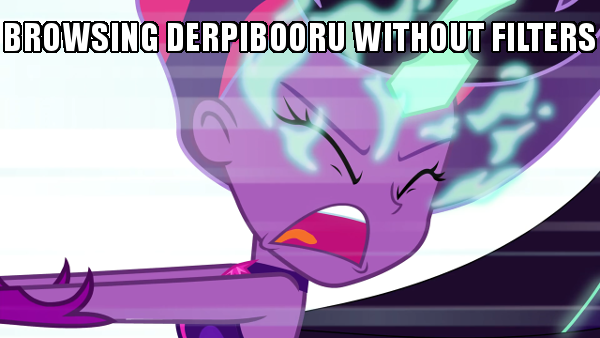 Size: 600x338 | Tagged: safe, derpibooru import, edit, edited screencap, screencap, sci-twi, twilight sparkle, derpibooru, equestria girls, friendship games, bare shoulders, blast, caption, fear, female, glowing eyes, image, image macro, magic, magic blast, me irl, meta, midnight sparkle, open mouth, png, screaming, sleeveless, solo, strapless, text, truth