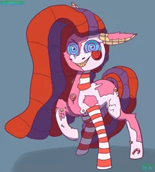 Size: 1280x1420 | Tagged: safe, artist:mintieisoverparty, derpibooru import, oc, oc:candymare, ponified, candy pony, food pony, original species, pony, food, image, jpeg, nightmare night, something sweet to bite