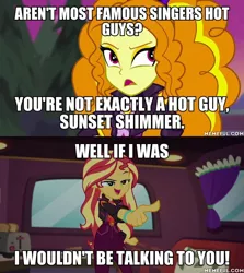 Size: 600x674 | Tagged: safe, derpibooru import, edit, edited screencap, screencap, adagio dazzle, sunset shimmer, equestria girls, equestria girls series, sunset's backstage pass!, spoiler:eqg series (season 2), caption, geode of empathy, image, image macro, jpeg, magical geodes, memeful.com, steven universe, text