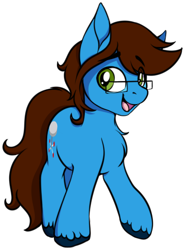 Size: 364x490 | Tagged: safe, artist:notetaker, derpibooru import, part of a set, oc, oc:daudaen, unofficial characters only, earth pony, pony, glasses, image, male, png, simple background, transparent background