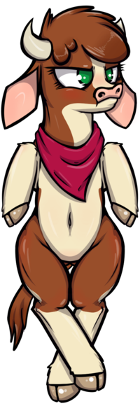 Size: 500x1500 | Tagged: suggestive, artist:ebvert, derpibooru import, arizona cow, cow, them's fightin' herds, arizona cow is not amused, arizonadorable, bandana, belly button, blushing, body pillow, body pillow design, cloven hooves, community related, covering, crossed legs, cute, dakimakura cover, embarrassed, female, floppy ears, hooves up, image, lying down, on back, png, pouting, reluctant, simple background, solo, solo female, transparent background, tsundere, wide hips