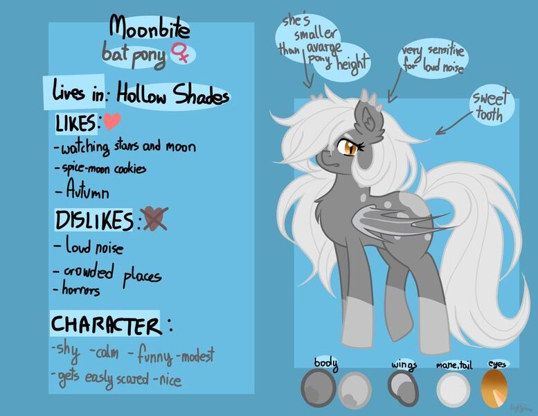 Size: 1024x791 | Tagged: safe, artist:nightydream, derpibooru import, oc, oc:moonbite, bat pony, pony, female, image, jpeg, mare, reference sheet, solo