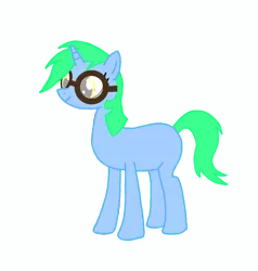Size: 900x945 | Tagged: safe, artist:jelly_fash, derpibooru import, oc, oc:jelly fash, unofficial characters only, pony, unicorn, goggles, image, png, simple background, solo, transparent background