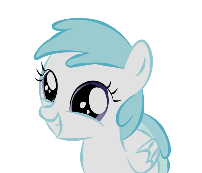 Size: 965x828 | Tagged: safe, artist:sonicrainbowdashie, derpibooru import, cotton cloudy, pegasus, pony, trade ya, .ai available, .svg available, early, female, filly, folded wings, grin, image, png, simple background, smiling, solo, transparent background, vector, wings