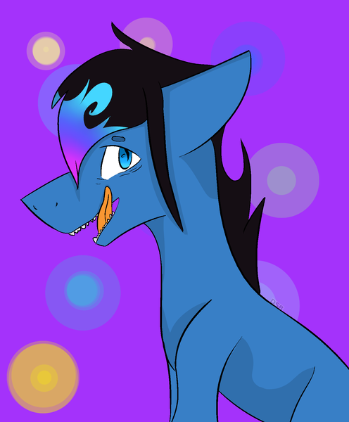 Size: 1485x1798 | Tagged: safe, artist:toptian, derpibooru import, oc, unofficial characters only, earth pony, pony, abstract background, bust, earth pony oc, image, licking, licking lips, male, png, solo, stallion, tongue out