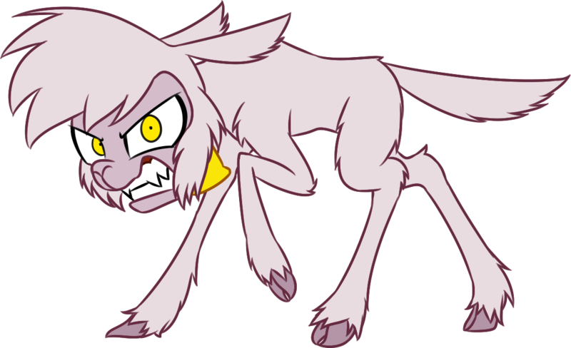 Size: 1139x695 | Tagged: safe, artist:redahfuhrerking, derpibooru import, pom lamb, werewolf, them's fightin' herds, community related, image, png, simple background, solo, transparent background