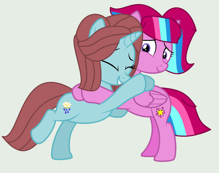 Size: 1640x1296 | Tagged: safe, artist:jadethepegasus, derpibooru import, oc, oc:bubble sparkle, oc:sassy goldylinks, pony, unicorn, bubbleverse, alternate universe, cousins, female, image, magical lesbian spawn, magical threesome spawn, multiple parents, next generation, offspring, parent:glitter drops, parent:november rain, parent:peppermint goldylinks, parent:spring rain, parent:tempest shadow, parent:twilight sparkle, parents:glittershadow, parents:novemberlinks, parents:sprglitemplight, parents:springdrops, parents:springshadow, parents:springshadowdrops, png