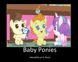 Size: 999x800 | Tagged: safe, artist:thejboy88, derpibooru import, edit, edited screencap, screencap, pound cake, princess flurry heart, pumpkin cake, pony, a flurry of emotions, baby, baby pony, image, jpeg, motivational poster