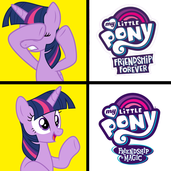 Size: 1300x1300 | Tagged: safe, derpibooru import, twilight sparkle, twilight sparkle (alicorn), alicorn, pony, covering eyes, drama, eyes closed, friendship is forever drama, friendship is forever:new mlp series, image, meme, op is a duck, op is trying to start shit, op is trying to start shit so badly that it's kinda funny, op isn't even trying anymore, open mouth, png