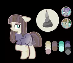 Size: 1896x1628 | Tagged: safe, artist:staricy097, derpibooru import, maud pie, mudbriar, oc, pony, clothes, female, image, jpeg, mare, offspring, parent:maud pie, parent:mud briar, parents:maudbriar, reference sheet