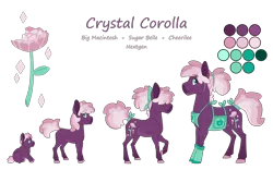 Size: 4000x2500 | Tagged: safe, artist:jackiebloom, derpibooru import, oc, oc:crystal corolla, unofficial characters only, earth pony, pony, apron, baby, baby pony, clothes, colt, high res, image, magical lesbian spawn, male, offspring, parent:cheerilee, parent:sugar belle, parents:sugarlee, png, simple background, solo, stallion, transparent background