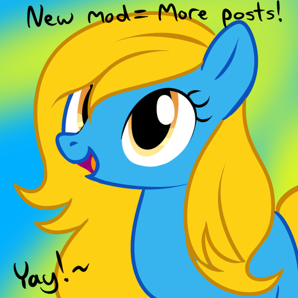 Size: 700x700 | Tagged: safe, artist:furrgroup, artist:marytheechidna, derpibooru import, oc, oc:internet explorer, earth pony, pony, ask internet explorer, browser ponies, image, internet explorer, png, solo