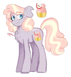 Size: 1109x1213 | Tagged: safe, artist:gallantserver, derpibooru import, oc, oc:rosemary gala, earth pony, pony, female, image, magical lesbian spawn, magical threesome spawn, mare, offspring, parent:apple bloom, parent:diamond tiara, parent:silver spoon, png, simple background, solo, transparent background