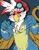 Size: 2550x3300 | Tagged: safe, artist:bbsartboutique, derpibooru import, oc, oc:gina, unofficial characters only, gryphon, blushing, clothes, frustrated, goggles on head, high res, image, png, solo, torn clothes, uniform, wonderbolts uniform