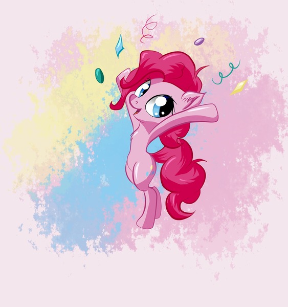 Size: 1280x1364 | Tagged: safe, artist:snus-kun, derpibooru import, pinkie pie, earth pony, pony, cutie mark, digital art, female, hooves, image, jpeg, mare, solo, tail