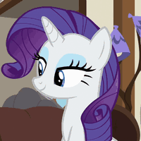 Size: 200x200 | Tagged: safe, derpibooru import, screencap, rarity, pony, unicorn, it isn't the mane thing about you, adorasexy, animated, beautiful, beautisexy, cropped, cute, female, gif, gif for breezies, grin, happy, image, one eye closed, picture for breezies, raribetes, sexy, smiling, solo, wink