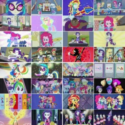 Size: 1080x1080 | Tagged: safe, artist:jericollage70, derpibooru import, edit, edited screencap, screencap, apple bloom, applejack, big macintosh, bon bon, flam, flash sentry, flim, fluttershy, granny smith, lyra heartstrings, pinkie pie, princess luna, rainbow dash, rarity, sci-twi, scootaloo, spike, spike the regular dog, sunset shimmer, sweetie belle, sweetie drops, trixie, twilight sparkle, vinyl scratch, dog, hamster, a case for the bass, equestria girls, friendship through the ages, guitar centered, hamstocalypse now, life is a runway, music to my ears, my past is not today, perfect day for fun, pinkie on the one, player piano, rainbow rocks, shake your tail, bass guitar, cutie mark, drum kit, drums, eyes closed, guitar, headphones, humane five, humane seven, humane six, image, jpeg, meta, mobile phone, musical instrument, phone, piano, ponied up, rarity's glasses, smartphone, spike the dog, sunset satan, tambourine, twitter, twitter link, vice principal luna