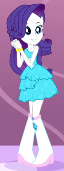 Size: 236x625 | Tagged: safe, derpibooru import, screencap, rarity, eqg summertime shorts, equestria girls, make up shake up, cropped, cute, fall formal outfits, image, png, raribetes, solo