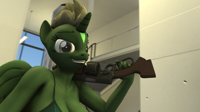 Size: 1280x720 | Tagged: suggestive, artist:epickitty54, artist:mod_24, derpibooru import, oc, oc:epickitty, alicorn, anthro, human, 3d, breasts, counter-strike: global offensive, humanized, image, jpeg, looking at you, smiling, smiling at you, source filmmaker, standing, team fortress 2