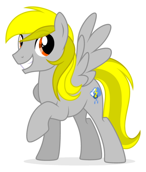 Size: 2210x2606 | Tagged: safe, artist:rainofbladess, derpibooru import, oc, oc:lightning rider, unofficial characters only, pegasus, pony, derpibooru community collaboration, 2021 community collab, cutie mark, grin, high res, image, looking at you, male, not derpy, one hoof raised, png, raised hoof, simple background, smiling, solo, spread wings, stallion, transparent background, wings