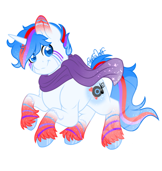 Size: 1080x1141 | Tagged: safe, artist:silentwolf-oficial, derpibooru import, oc, unofficial characters only, pony, unicorn, hoof polish, horn, image, png, signature, simple background, smiling, solo, transparent background, unicorn oc, unshorn fetlocks, watermark