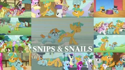 Size: 1972x1110 | Tagged: safe, derpibooru import, edit, edited screencap, editor:quoterific, screencap, apple bloom, berry punch, berryshine, bon bon, button mash, carrot top, cotton cloudy, daisy, diamond tiara, dinky hooves, first base, flower wishes, gallop j. fry, golden harvest, linky, liza doolots, magic hat, mango dash, noi, octavia melody, petunia, pinkie pie, piña colada, royal riff, scootaloo, shoeshine, silver spoon, snails, snips, super funk, sweetie belle, sweetie drops, tootsie flute, tornado bolt, train tracks (character), twist, written script, earth pony, pegasus, pony, rabbit, unicorn, boast busters, common ground, flight to the finish, newbie dash, ponyville confidential, slice of life (episode), the break up breakdown, the cutie pox, the mysterious mare do well, the show stoppers, twilight time, animal, bowing, cutie mark crusaders, duo, duo male, eyes closed, female, filly, hat, image, male, open mouth, png, sitting, trio, whispering