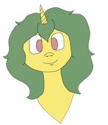Size: 464x538 | Tagged: safe, artist:gamerpie, derpibooru import, oc, oc:lemon breeze, unofficial characters only, pony, unicorn, female, headhot, image, looking at you, mare, png, simple background, solo, transparent background