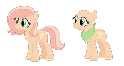 Size: 835x446 | Tagged: safe, artist:selenaede, artist:thestupidartist951, derpibooru import, oc, unofficial characters only, pegasus, pony, bandana, base used, female, freckles, image, mare, offspring, parent:big macintosh, parent:fluttershy, parents:fluttermac, png, simple background, solo, transparent background, unshorn fetlocks