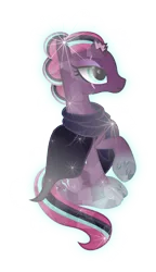 Size: 4646x8050 | Tagged: safe, artist:lincolnbrewsterfan, derpibooru import, fizzlepop berrytwist, tempest shadow, crystal pony, pony, unicorn, my little pony: the movie, absurd resolution, alternate hairstyle, broken horn, clothes, crystallized, crystallized pony, derpibooru exclusive, female, hoof designs, horn, image, inkscape, looking forward, mare, movie show style, png, rainbow power, rainbow power-ified, raised hoof, scar, scarf, showified, simple background, smiling, storm king's emblem, transparent background, vector