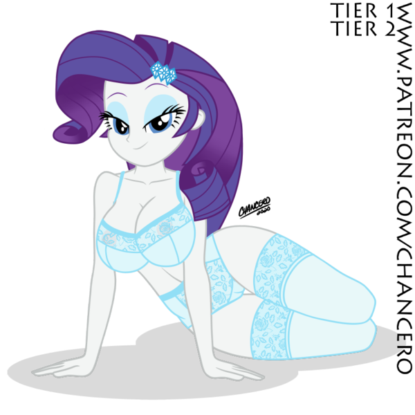 Size: 800x800 | Tagged: questionable, artist:chancero, derpibooru import, rarity, equestria girls, beautisexy, bedroom eyes, big breasts, bra, breasts, busty rarity, cameltoe, cleavage, clothes, female, image, lingerarity, lingerie, nipples, nudity, panties, patreon, png, sexy, sheer lingerie, simple background, socks, solo, stockings, stupid sexy rarity, thigh highs, transparent background, underwear, zettai ryouiki