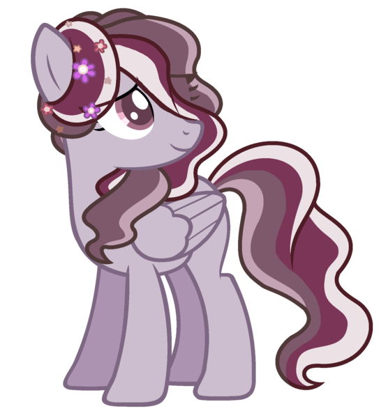 Size: 1661x1794 | Tagged: safe, artist:gallantserver, derpibooru import, oc, pegasus, pony, female, image, magical lesbian spawn, mare, offspring, parent:fluttershy, parent:marble pie, parents:marbleshy, png, simple background, solo, transparent background