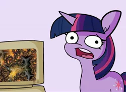 Size: 3705x2703 | Tagged: safe, artist:tjpones, derpibooru import, edit, twilight sparkle, exploitable meme, image, jpeg, mandelbrot set, meme, memetic kill agent, scp, scp foundation, this will end in death, twilight's computer