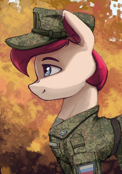 Size: 1000x1430 | Tagged: safe, artist:mrscroup, derpibooru import, oc, oc:scroupy, unofficial characters only, earth pony, pony, clothes, conscript, cyrillic, image, jpeg, male, military uniform, russia, solo, stallion