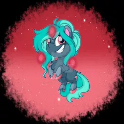 Size: 1600x1596 | Tagged: safe, artist:missmele-madness, derpibooru import, oc, oc:proxy server, earth pony, pony, chibi, convention mascot, deviantart watermark, female, image, jpeg, mare, obtrusive watermark, solo, trotcon, trotcon online, watermark