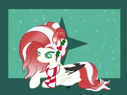 Size: 1206x904 | Tagged: safe, artist:stelladiamond, derpibooru import, oc, oc:stella, pegasus, pony, clothes, female, image, lying down, mare, png, prone, scarf, solo, two toned wings, wings