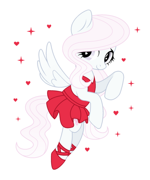 Size: 1597x1905 | Tagged: safe, artist:darbypop1, derpibooru import, oc, oc:bella bambina, pegasus, pony, ballerina, ballet, ballet slippers, clothes, dress, female, image, mare, png, shoes, simple background, solo, transparent background, tutu, tututiful