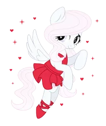 Size: 1597x1905 | Tagged: safe, artist:darbypop1, derpibooru import, oc, oc:bella bambina, pegasus, pony, ballerina, ballet, ballet slippers, clothes, dress, female, image, mare, png, shoes, simple background, solo, transparent background, tutu, tututiful