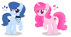 Size: 1280x672 | Tagged: safe, artist:magicuniclaws, derpibooru import, oc, oc:moon, oc:star, unofficial characters only, pegasus, pony, unicorn, female, image, mare, png, simple background, transparent background