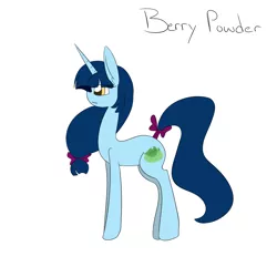 Size: 1000x1000 | Tagged: safe, artist:kaggy009, derpibooru import, oc, oc:berry powder, pony, unicorn, female, image, mare, png, solo