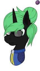 Size: 719x1279 | Tagged: safe, artist:terminalhash, derpibooru import, oc, oc:terminalhash, unofficial characters only, pony, unicorn, fallout equestria, clothes, fallout, female, image, png, simple background, solo, transparent background, vault suit, vector