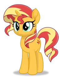 Size: 3000x3700 | Tagged: safe, artist:keronianniroro, derpibooru import, sunset shimmer, pony, unicorn, cutie mark, female, high res, image, mare, movie accurate, png, simple background, solo, transparent background, vector