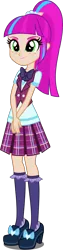 Size: 1347x5316 | Tagged: safe, artist:nightred15, derpibooru import, edit, vector edit, sour sweet, equestria girls, friendship games, clothes, crystal prep academy uniform, female, human coloration, image, png, school uniform, simple background, solo, transparent background, tumblr sour sweet, vector
