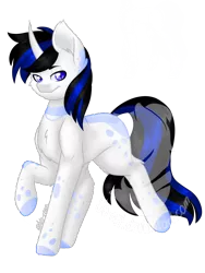 Size: 1080x1440 | Tagged: safe, artist:silentwolf-oficial, derpibooru import, oc, unofficial characters only, pony, unicorn, colored hooves, horn, image, png, raised hoof, signature, simple background, smiling, solo, speedpaint available, transparent background, unicorn oc, watermark
