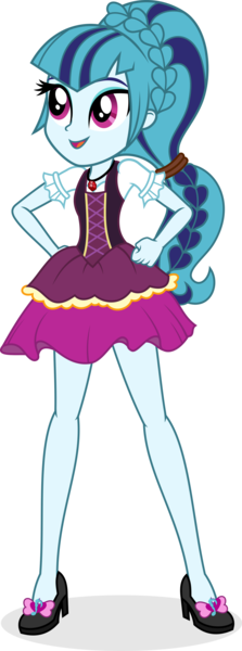 Size: 1280x3445 | Tagged: safe, artist:punzil504, derpibooru import, sonata dusk, equestria girls, alternate hairstyle, clothes, cutie mark, cutie mark on clothes, dirndl, dress, image, legs, png, simple background, solo, transparent background