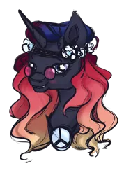 Size: 2516x3543 | Tagged: safe, artist:safizejaart, derpibooru import, oc, oc:tassetaia, unofficial characters only, unicorn, glasses, horn, image, png, simple background, transparent background, unicorn oc